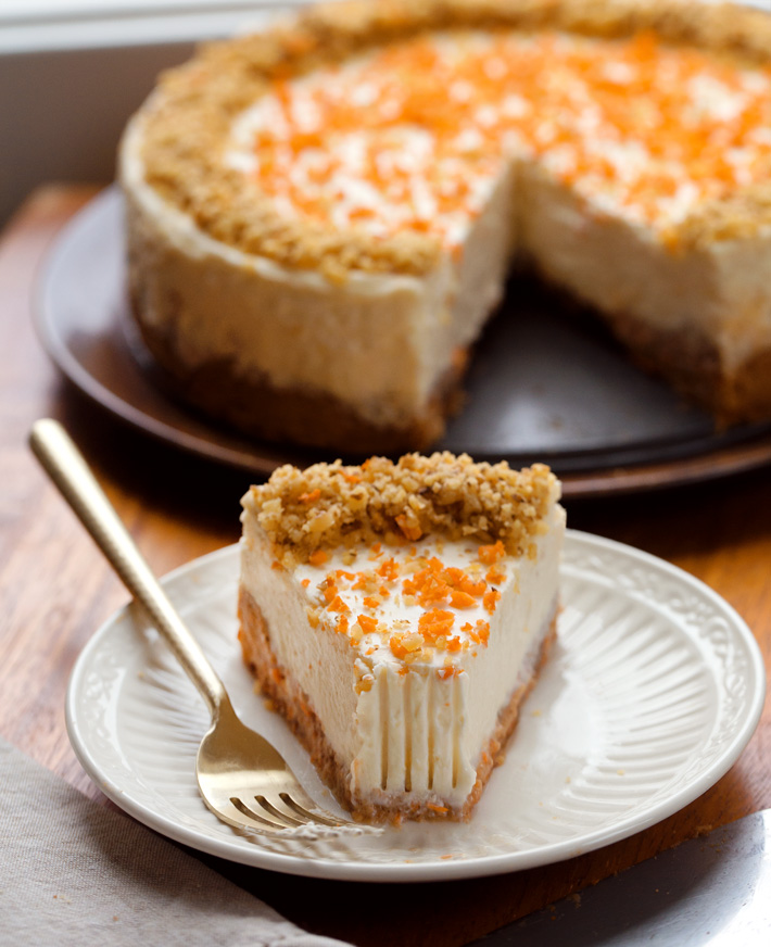 Carrot Cake Swirl Cheese Cake