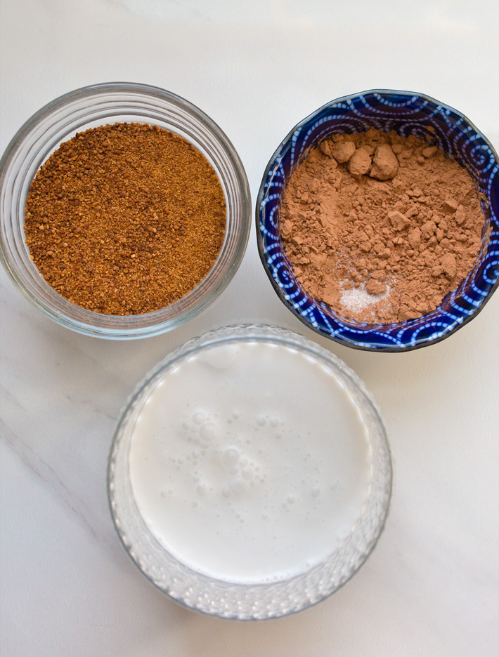 Vegan Pudding Pop Ingredients
