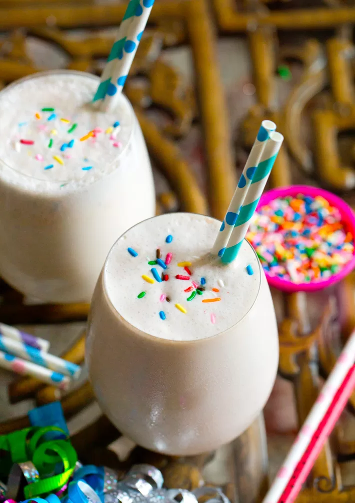 Cake Batter Protein Shake