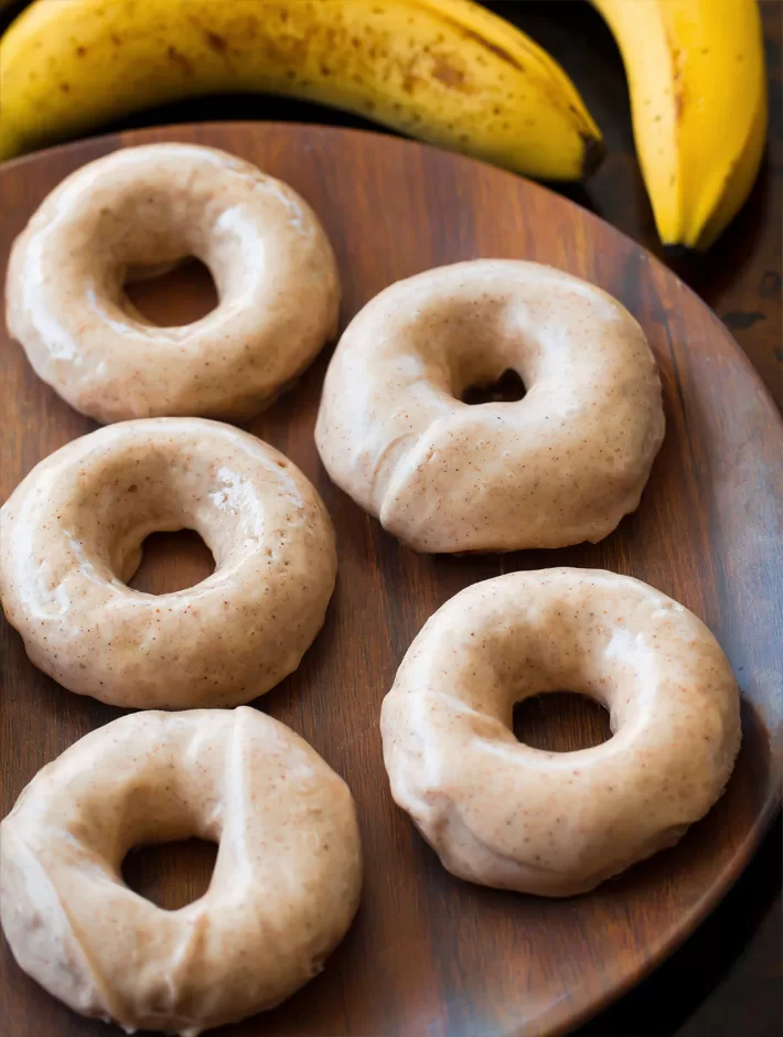 Banana Bread Donuts